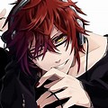 Red Hair Profile Pic Cartoon Image Boy