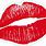 Red Lips Stickers