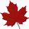 Red Maple Leaf Clip Art