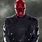 Red Skull Face