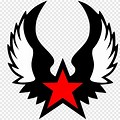 Red Star Leaves Logo