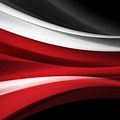 Red White Abstract Vector Art