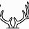 Reindeer Antler Coloring Pages