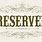 Reserved. Sign Clip Art