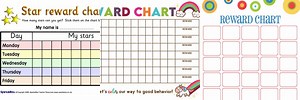 Reward Chart for Kids Printable Free