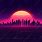 Retro Sunset Future