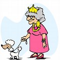 Rich Old Lady Clip Art