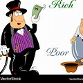 Rich and Poor People Cartoon