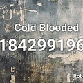 Roblox ID Code for Cold Heart