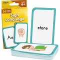 Stationery Products Sign Language Flash Cards