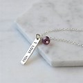 Sterling Silver I Love You Necklace