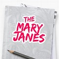 Sticker of Mary Jane