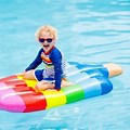 Stock Image Inflatable Pool Floats