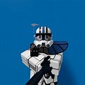 Stormtrooper Blue Roblox Template