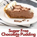 Sugar Free Chocolate Pudding Pie