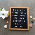 Summer Sayings for Signs