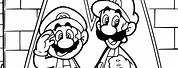 Super Mario Bros Coloring Pages Free Printables