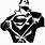 Superman Stencil