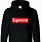 Supreme Logo Hoodie