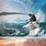 Surfing Wall Mural