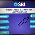 SBI ATM User Interface