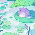 Sad Anime Frog Wallpaper 4K