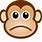 Sad Monkey Clker