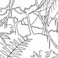 Safari Coloring Pages Doodle Art