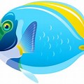 Salt Water Blue Fish Clip Art