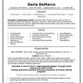 Sample Resume Summary for a Cashier