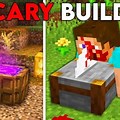 Scary Minecraft Halloween Builds