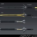 Sci-Fi Weapons Concept Art Sword