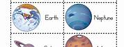 Science Worksheets Solar System