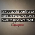 Self Conflict Qoutes