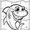 Shark Coloring Pages for Preschoolers