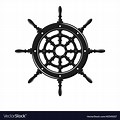 Ship Steering Wheel Logo