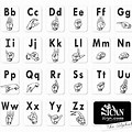 Sign Language Alphabet Cards