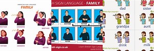 Sign Language Greetings and Family Members