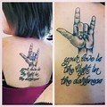 Sign Language I Love You Tattoo Designs