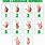 Sign Language Numbers Poster