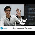 Sign Language Translation Machine Learning Poster