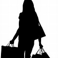 Silhouette Clip Art Black and White People Baggy