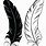 Simple Feather Vector