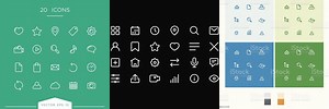 Simple Icon Set Design