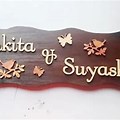 Simple Traditonal Creative Name Plates