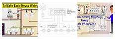 Single Line Diagram Electrical Plan Residential