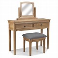 Small Oak Dressing Table