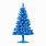 Small Blue Christmas Tree