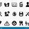 Software Icon Black and White