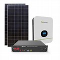 Solar Panels Picture On Inverter and Battery